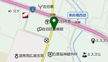 ラーメン我馬 (五日市店)の地図画像