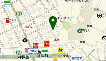 つけそば 神田勝本の地図画像