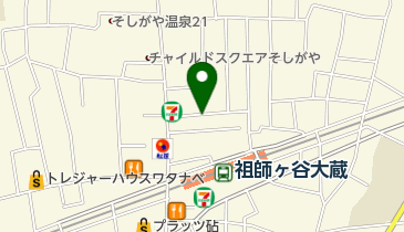 白虹飯店の地図画像