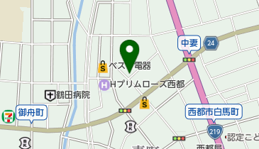 七福ラーメンの地図画像