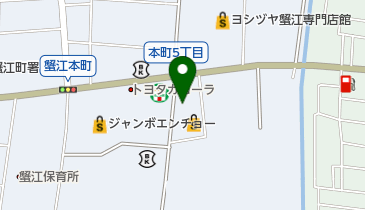 うま屋ラーメン (蟹江店)の地図画像
