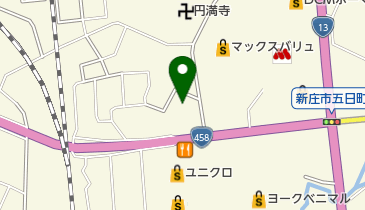 たんぼめへの地図画像