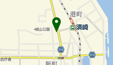 すさき駅前食堂の地図画像