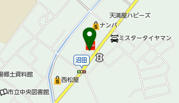 若大将の地図画像