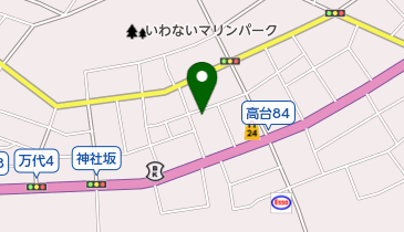 ぼたん食堂の地図画像