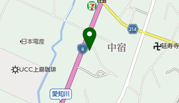 麺こころ 藤の地図画像
