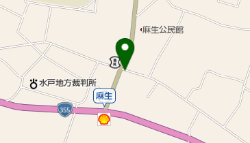 かすみ食堂の地図画像