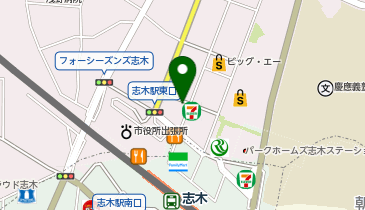 替玉千里眼 (志木店)の地図画像