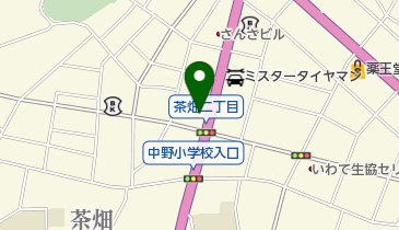 ふじた食堂の地図画像