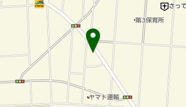 たつみや食堂の地図画像