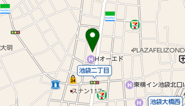 ゆで太郎 (池袋2丁目店)の地図画像