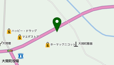 すみよし食堂の地図画像