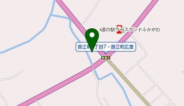 元祖旭川らーめん 一蔵 (深川店)の地図画像