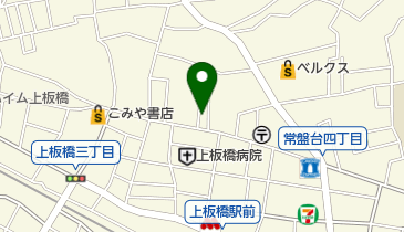 中華料理 楽々軒の地図画像