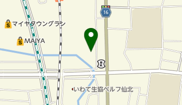 さっこら食堂の地図画像