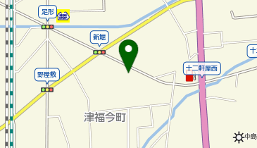 真麺武蔵 (津福店)の地図画像