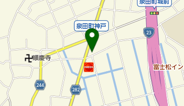 鬼ぶたらーめんの地図画像