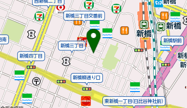 煮干麺 月と鼈の地図画像