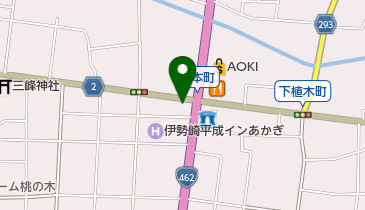 おおぎやラーメン (伊勢崎東本町店)の地図画像
