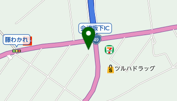 磯舟食堂の地図画像
