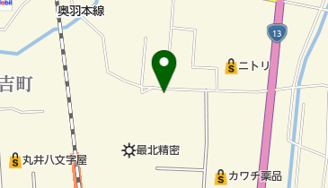 かつろく食堂の地図画像
