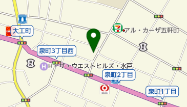 中国家庭料理 北京の地図画像