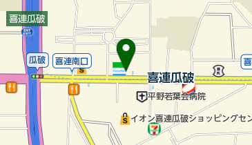 麺や いちころの地図画像