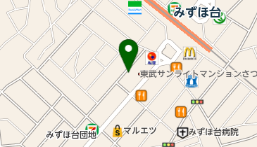 中華そば あおいの地図画像