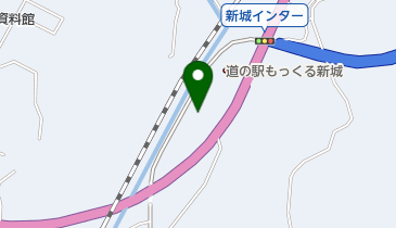 奥三河製麺の地図画像