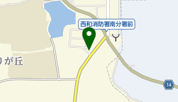 中華料理 いっせい風味の地図画像
