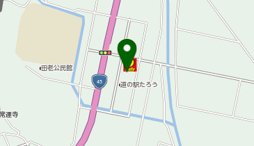 善助屋食堂の地図画像