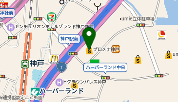 三豊麺 (プロメナ神戸店)の地図画像