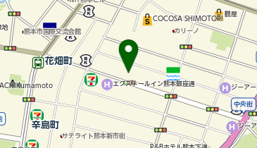 黒亭 (下通店)の地図画像