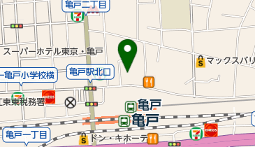 亀戸ホルモン 本店の地図画像