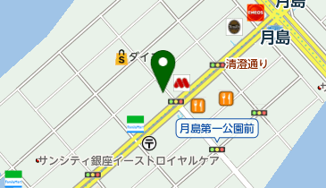 月島もんじゃ 一樹 中央区 104 0052 の地図 アクセス 地点情報 Navitime