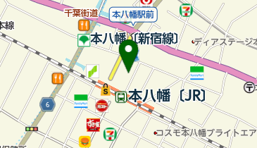 しゃぶしゃぶ温野菜 本八幡店 市川市 272 0021 の地図 アクセス 地点情報 Navitime