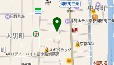 花たぬき 河原町店 京都市中京区 お好み焼き 604 8034 の地図 アクセス 地点情報 Navitime