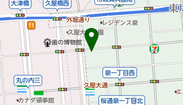 ゆっつら」(名古屋市東区--〒461-0001)の地図/アクセス/地点情報