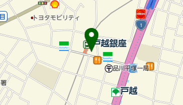 カラオケの鉄人 戸越銀座店の地図画像