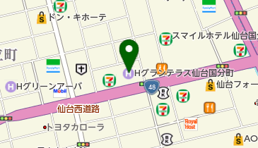 昔からのかに屋 かに八 仙台市青葉区 980 0803 の地図 アクセス 地点情報 Navitime