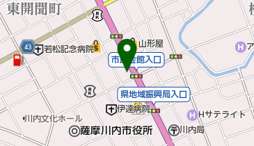 カラオケCLUB DAM 薩摩川内店」(薩摩川内市--〒895-0027)の地図