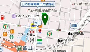 磯丸水産 金山店」(名古屋市中区-その他和食-〒460-0022)の地図