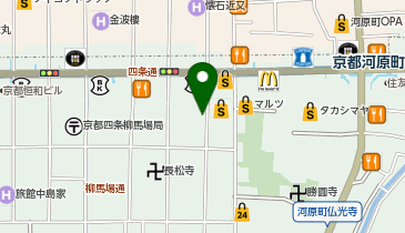 魚々鶏夜-Wow Wow Tonight- 河原町」(京都市下京区-ランチ-〒600-8039)の地図/アクセス/地点情報 - Navitime