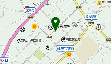 スリランカ かごしま 姶良店の地図画像