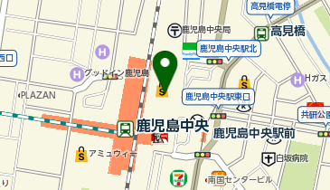 そば茶屋吹上庵 アミュプラザ鹿児島店の地図画像