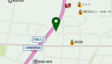 からあげもも太郎 川東店の地図画像