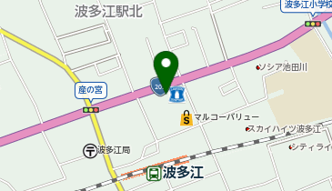 ラーメン処 西谷家 前原店の地図画像