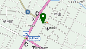 韓国料理 たんぽぽの地図画像