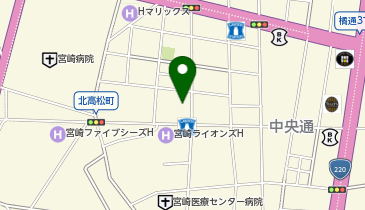 三色すみれの地図画像