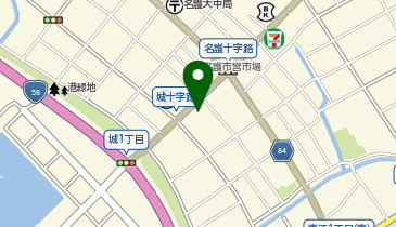 海鮮料理活の地図画像